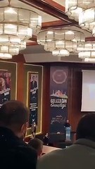 TÜGVA'nın 'yemini' ortaya çıktı: Bilal Erdoğan kürsüdeyken "Biz TÜGVA erleri" diye marş okudular