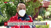 Incendio de magnitud en el Parque Tunari de Cochabamba alcanzó zonas boscosas de difícil acceso