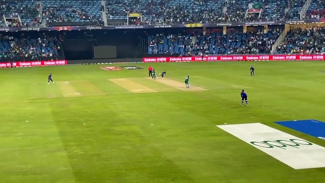 Pakistan winning moments from Dubai cricket stadium against India