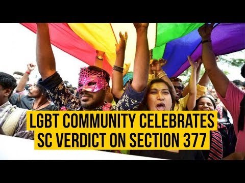 LGBT Community celebrates SC verdict on Section 377