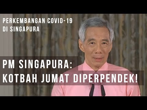 PM Singapura Imbau Salat Jumat Diperpendek, Pandemik Virus Corona