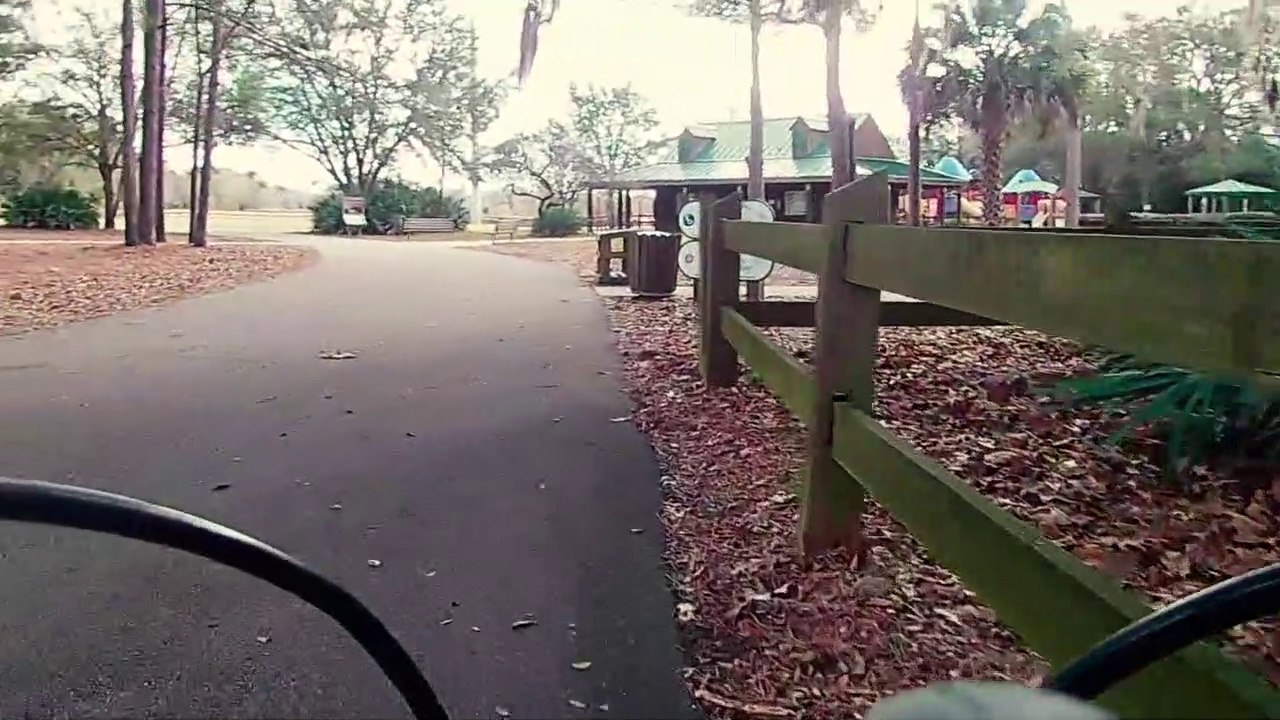 Baseline Road Trailhead (Ocala, FL) - 1080P HD Travel Video - Virtual Scenic Bike Ride Video & Review