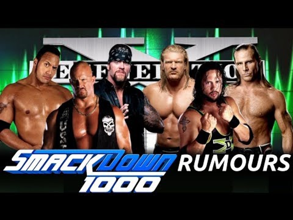 5 #WWE  Rumours You Need To Know About WWE Smackdown 1000 Show l Khali vs The Undertaker Again?