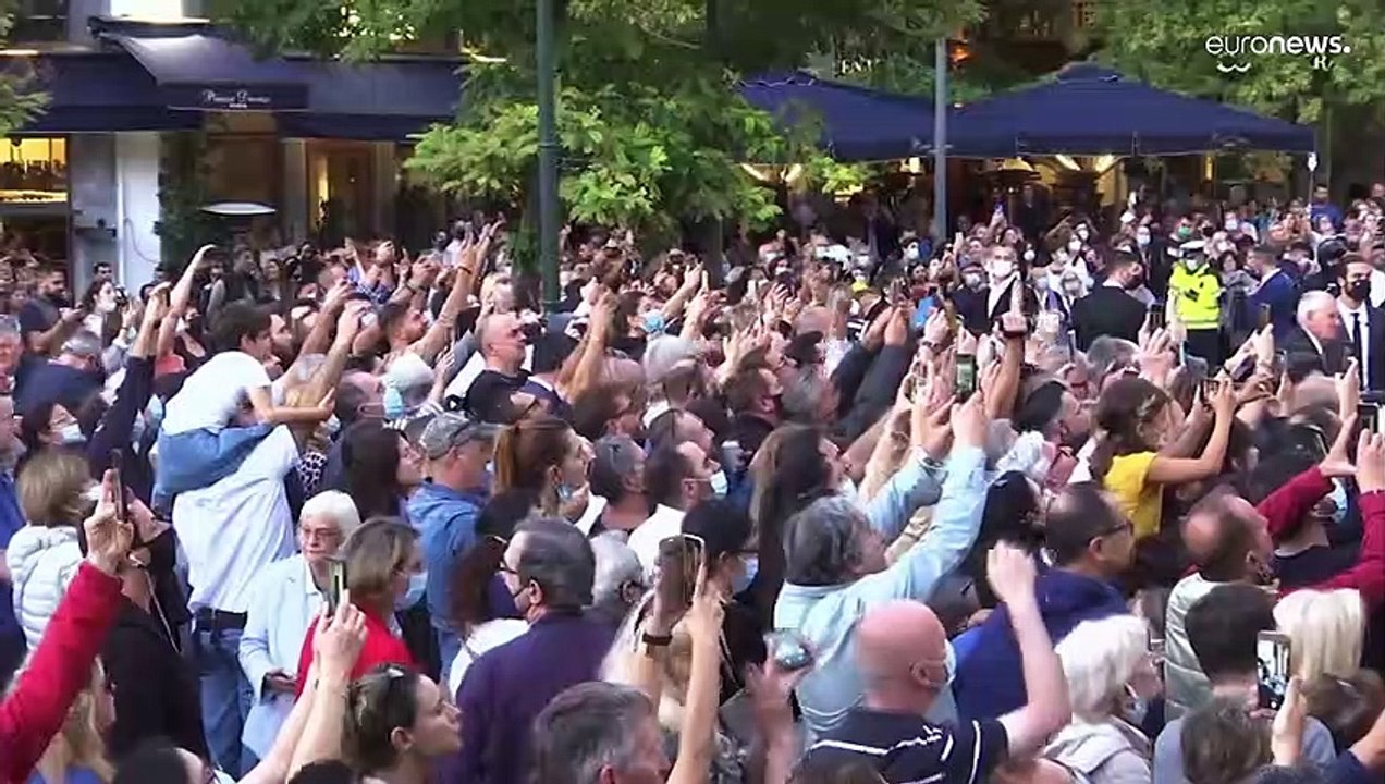 Primera boda real en Atenas desde hace más de medio siglo con el enlace del principe Filippos