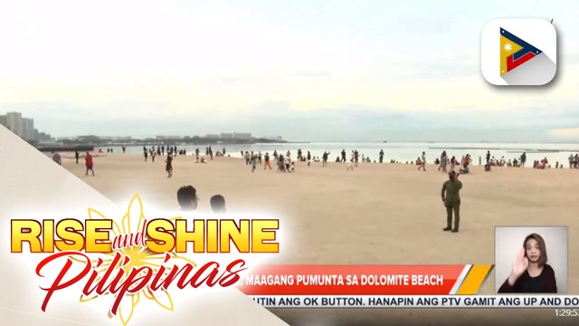 Ilang mamamasyal, maagang pumunta sa Dolomite Beach; ilang sistema, binago sa Dolomite Beach