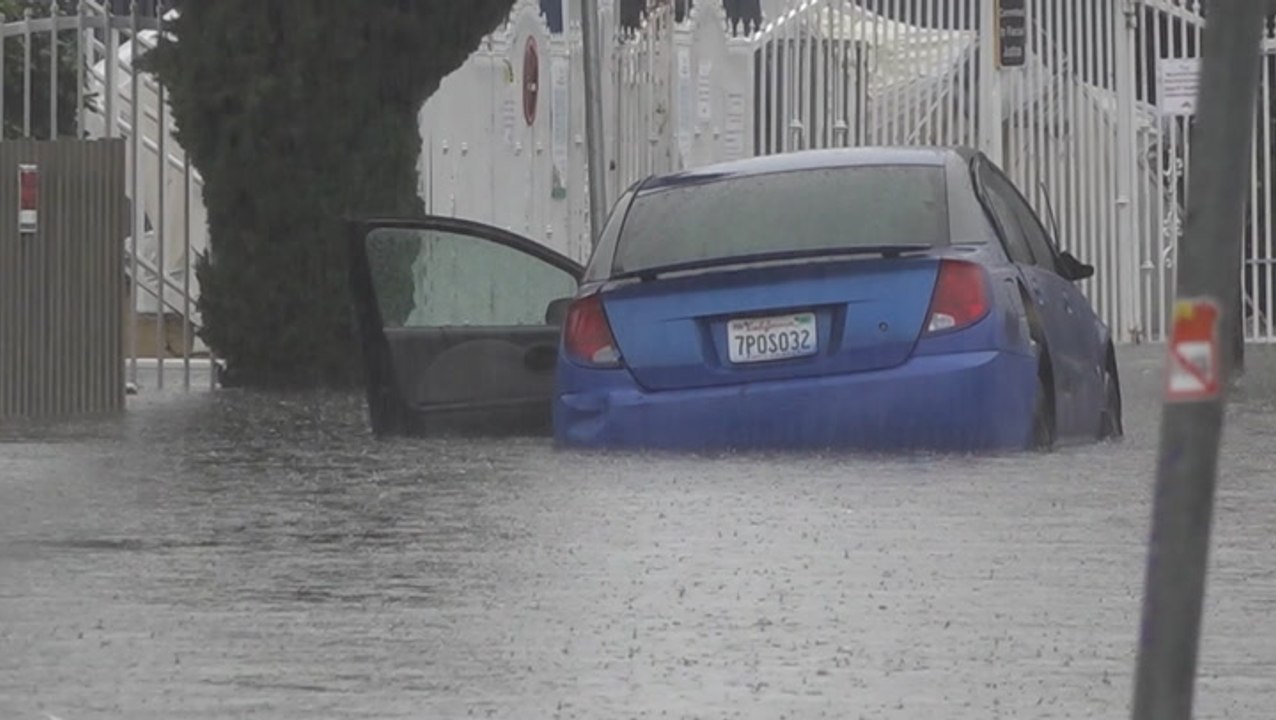 Streets submerged by relentless storm
