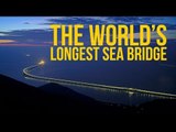 World's Longest Sea-Crossing Bridge connecting Hong Kong and Macau