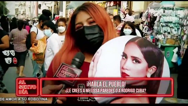 ¡Habla el pueblo!: ¿Le crees a Melissa Paredes o a Rodrigo Cuba?