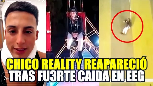 ELÍAS MONTALVO REAPARECE TRAS FU3RTE CAlDA EN PROGRAMA EEG: “TENGO UN ANGELITO QUE ME CUIDA”