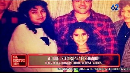 EXCLUSIVO | Conozca el archivo inédito de Melissa Paredes