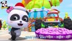 Baby Panda's Big Lollipop | How to Make Candies | Share with Monster Cars | BabyBus