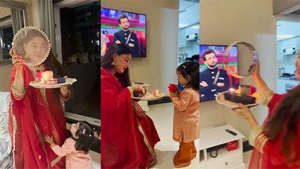 Mahhi Vij ने Bigg Boss 15 Weekend Ka Vaar देखकर Karwa Chauth Vrat खोला Viral Video | Boldsky