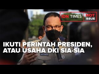ANIES DESAK KOTA PENYANGGA IKUTI PERINTAH JOKOWI SOAL TESTING COVID-19