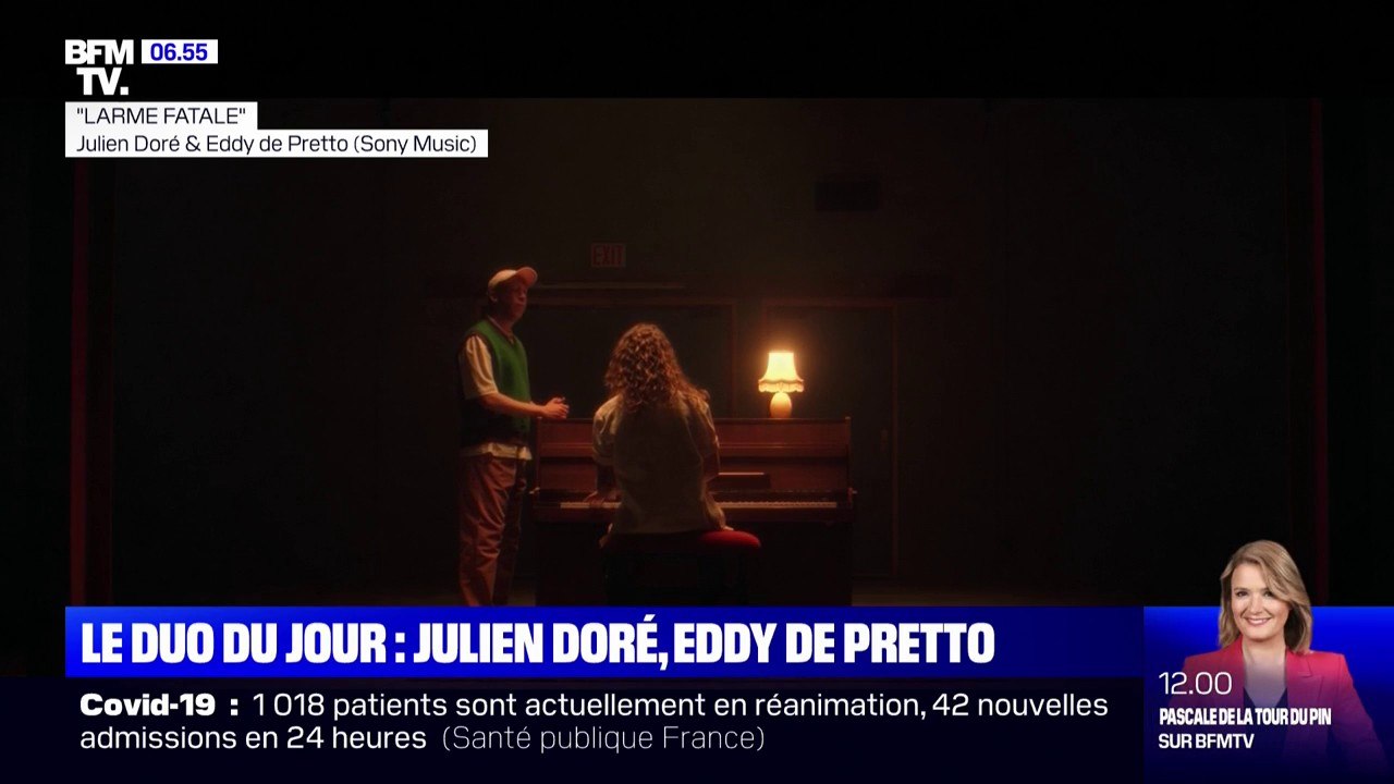 Julien Doré sort "Larme fatale", un duo avec Eddy de Pretto