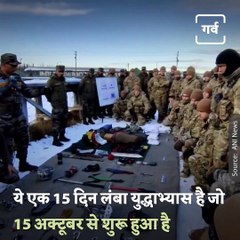 Indian and US Forces during Ex Yudh Abhyas 2021