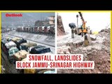 Snowfall, landslides block Jammu-Srinagar highway