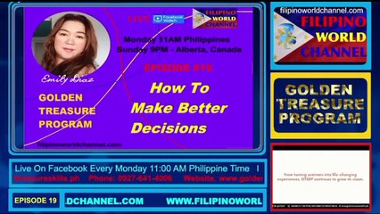 How To Make Better Decisions - GOLDEN TREASURE EP 19