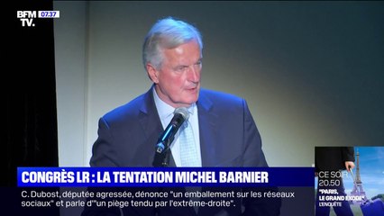 Download Video: Congrès LR: Michel Barnier, candidat favori auprès des militants