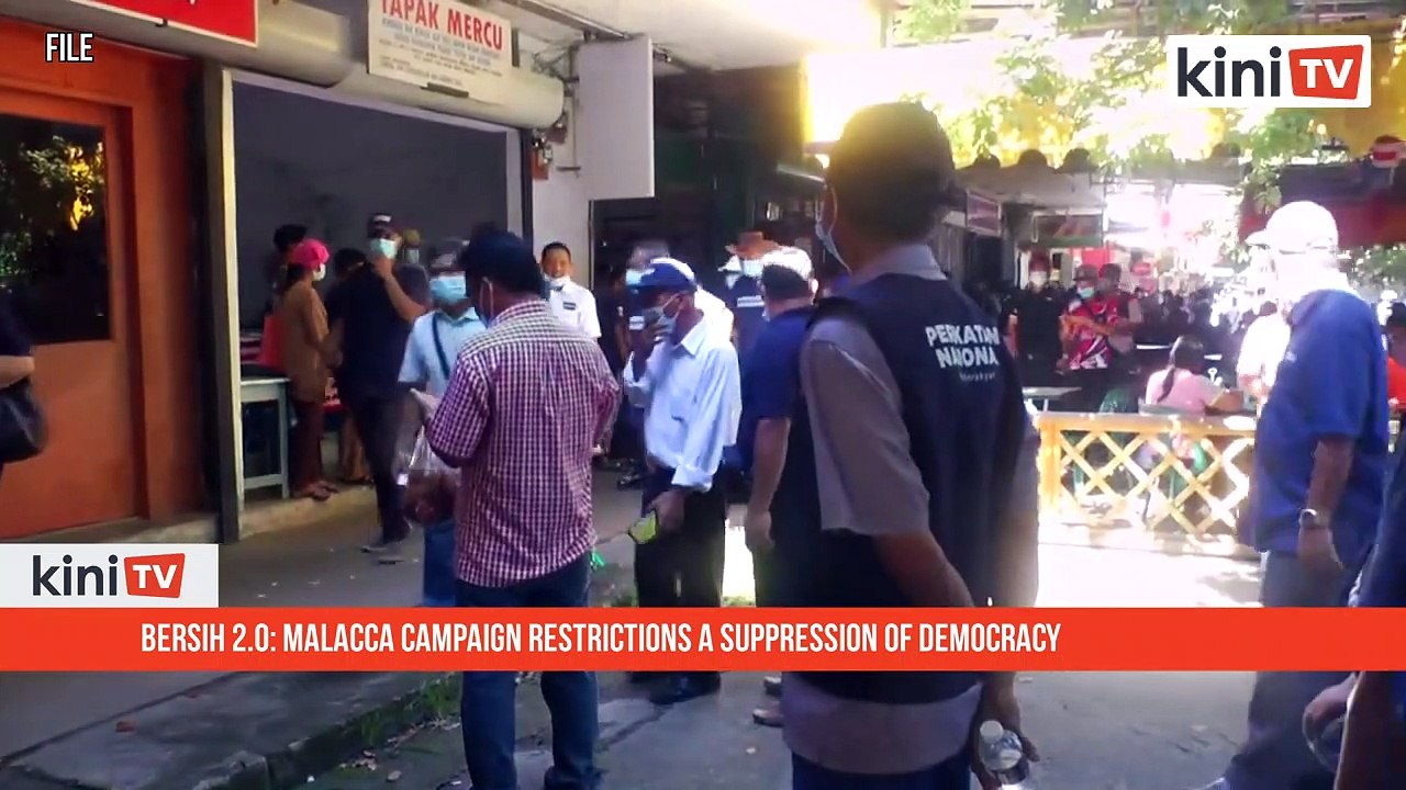Bersih: Ban on Malacca campaign events suppression of democracy