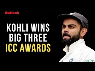 Kohli Becomes 1st Cricketer To Win Big Three ICC Awards In A Year