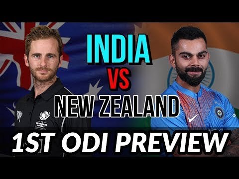 1st ODI (Napier) I India (IND) vs New Zealand (NZ) 2019 I Preview I NZ dismissed for 157 in 38 overs