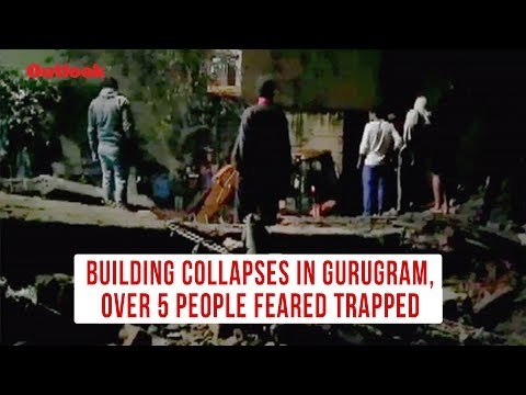 20 Feared Trapped After Four-Storey Building Collapses In Gurugram; Rescue Ops Underway