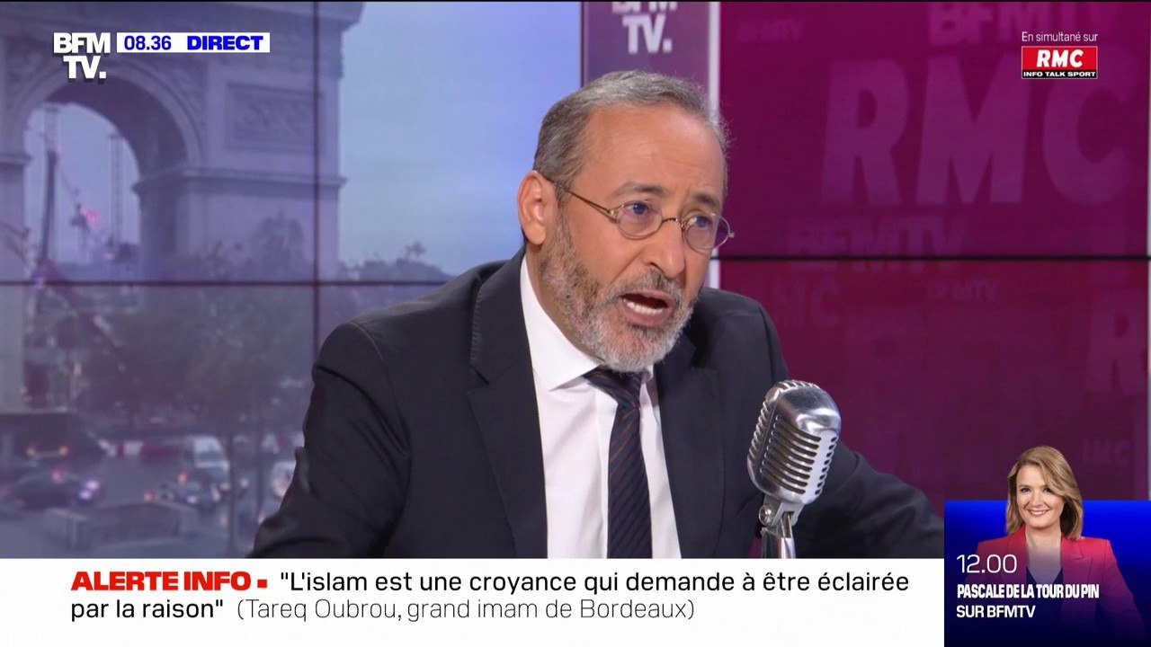 Tareq Oubrou, grand imam de Bordeaux: "Le droit des musulmans est le droit est Français"