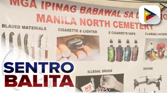 Ilang pamilya, dumalaw sa Manila North Cemetery apat na araw bago ito pansamantalang isara ; Mga menor de edad, hindi pinapasok