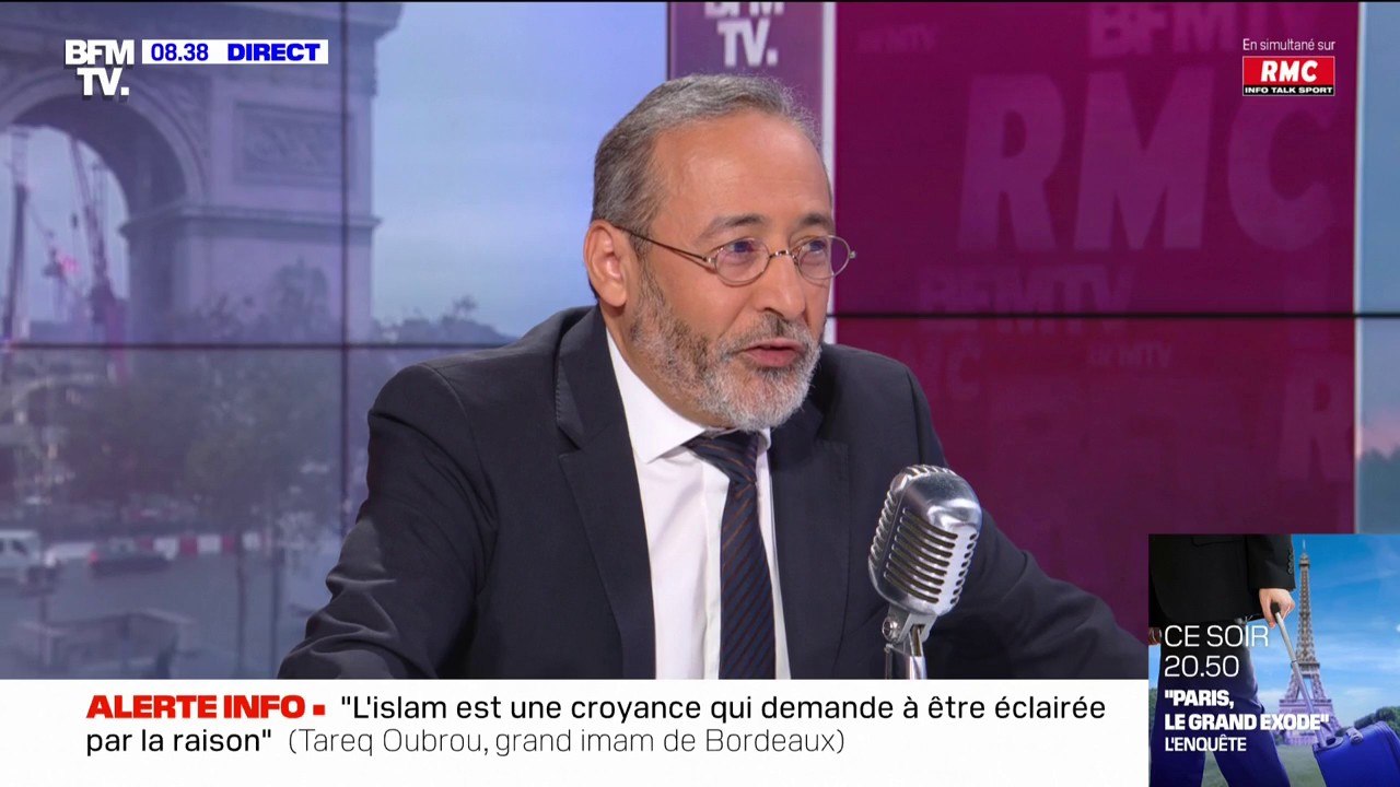 Tareq Oubrou, grand imam de Bordeaux: "Notre laïcité a une dominante catholique"