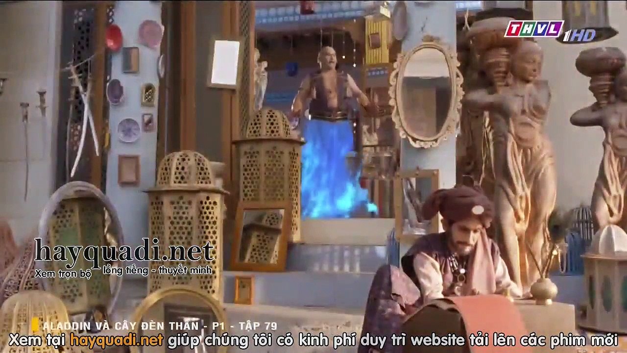 Aladin Và Cây Đèn Thần Tập 79 - Bản Chuẩn - THVL1 lồng tiếng tap 79 - Phim Ấn Độ - xem phim aladin va cay den than tap 80
