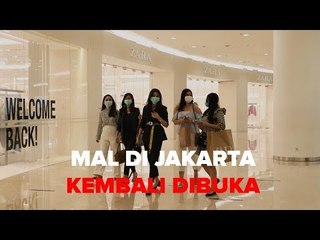 Situasi Terkini Saat Mal Mulai Resmi Dibuka