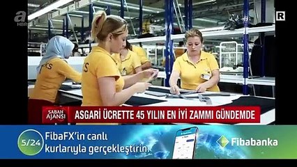 'Müjdeyi' A Haber verdi: Asgari ücrette 45 yılın en iyi zammı gündemde!
