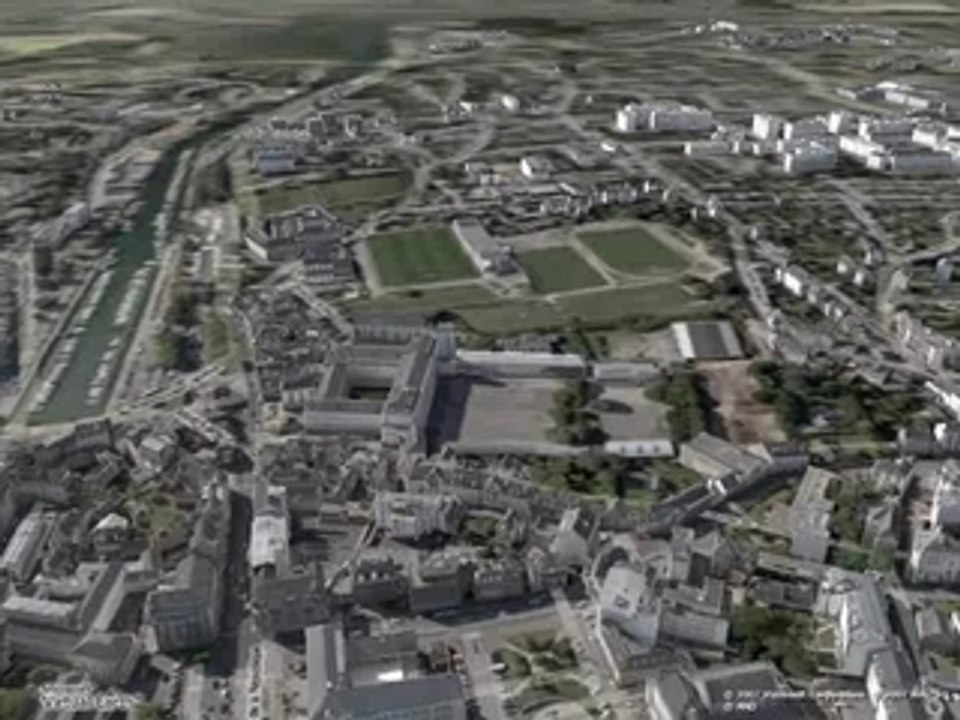 Vannes en 3D dans Microsoft Virtual Earth