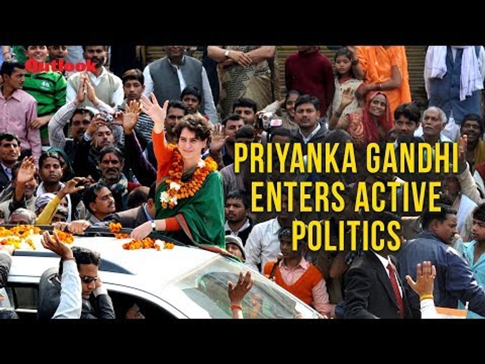 Priyanka Gandhi Enters Active Politics, Made AICC Gen Secy In-Charge Of ...