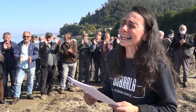 Gözyaşları içinde basın açıklaması yaptı…