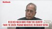 Received much more from this country than I’ve given: Pranab Mukherjee on Bharat Ratna