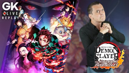 [GK Live Replay] Virgile dégaine son sabre du soleil sur Demon Slayer