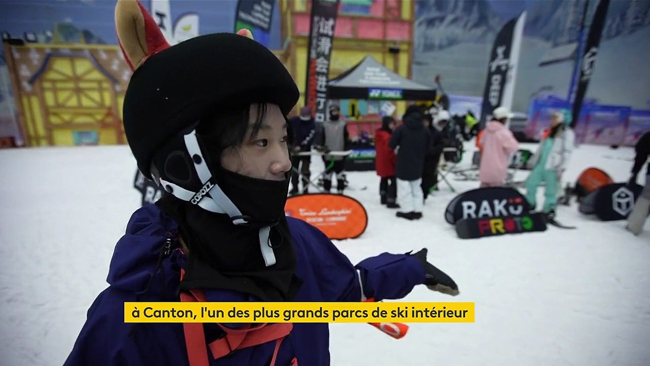 Chine : le succès du ski en salle à Canton