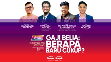 [LIVE] Gaji Belia: Berapa Baru Cukup?