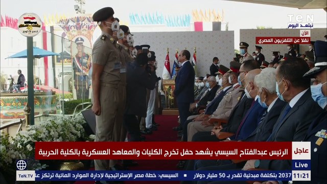 خريجو الكليات والمعاهد العسكرية وطلبة الجامعات يهدون هدية تذكارية للرئيس السيسي رسالة هامة