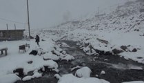 Rize'nin yüksek kesimlerinde kar kalınlığı 20 santimi aştı