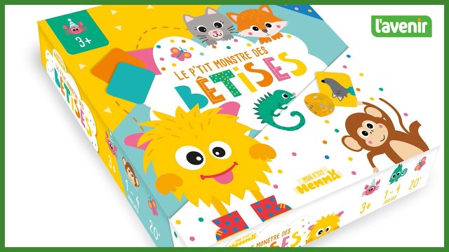 Le P’tit monstre des bêtises , nouveau jeu de l’Anthisnois Gaël Brennenraedts