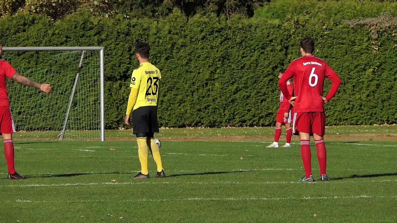 Das 2:2 für Sparta Göttingen beim Bovender SV durch Marco Akcay