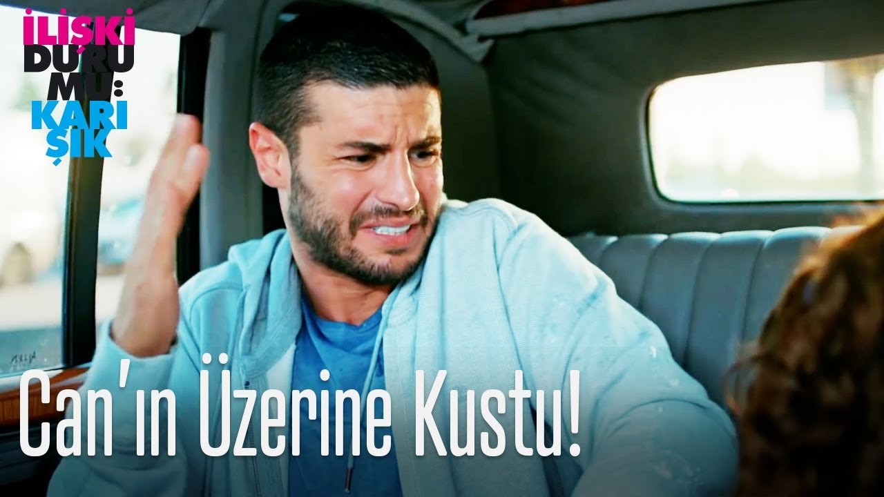 Can'ın üzerine kustu!
