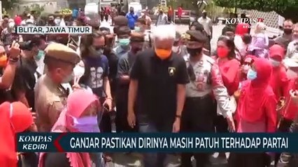 Ganjar Tetap Patuh Pada Instruksi Ketua Partai