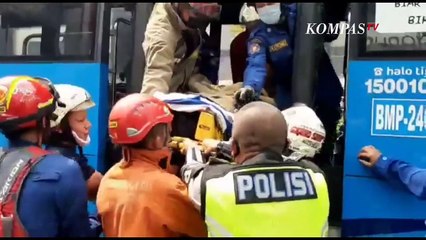 2 Bus TransJakarta Tabrakan di Cawang, Polisi: Temuan Awal, Tidak Ada Upaya Pengereman