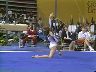 Phoebe Mills - Floor - 1988 American Cup