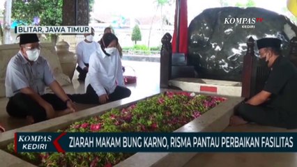 Ziarah Ke Makam Bung Karno, Risma Perbaiki Fasilitas Makam
