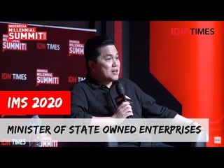 IMS 2020: The Strategic Plan for 2020-2024 - Erick Thohir