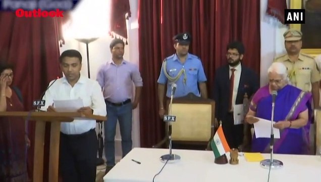 Pramod Sawant sworn in as new Goa CM
